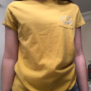 yellow ivory ella t-shirt